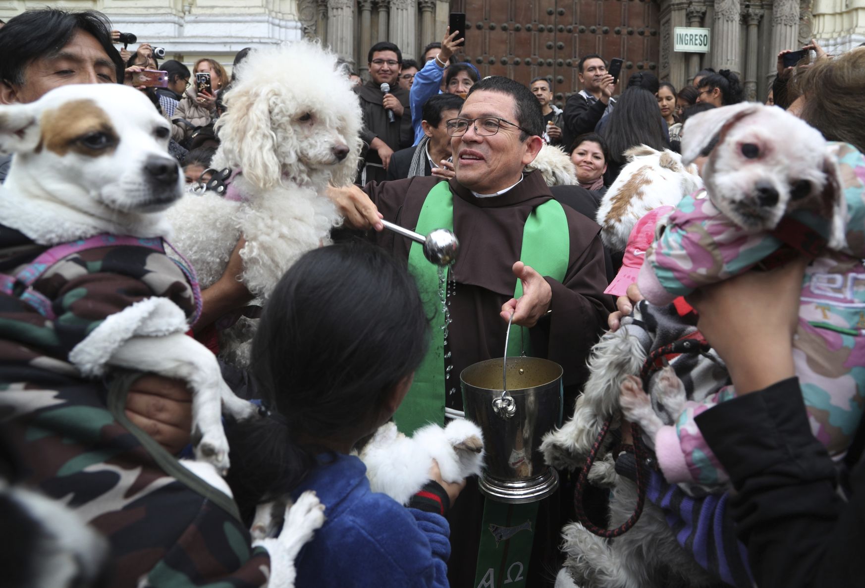 APTOPIX Peru Blessing of the Animals